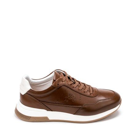 Alternative view of Muške plitke patike LA-MARTINA-3210 braon ravne